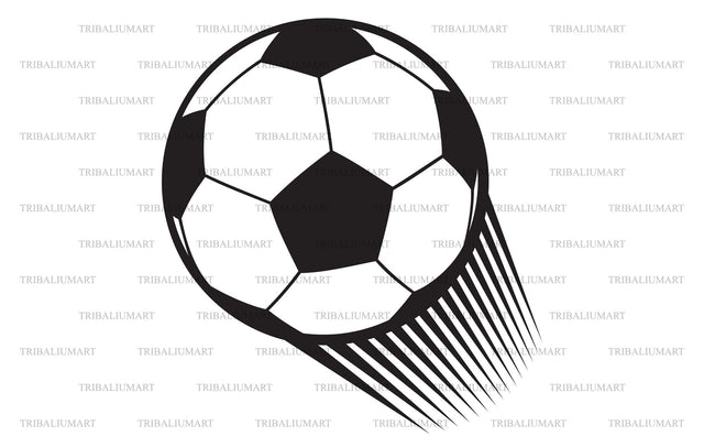 Soccer or football ball SVG TribaliumArtSF 