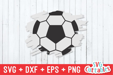 Soccer Paint Stroke SVG Svg Cuttables 