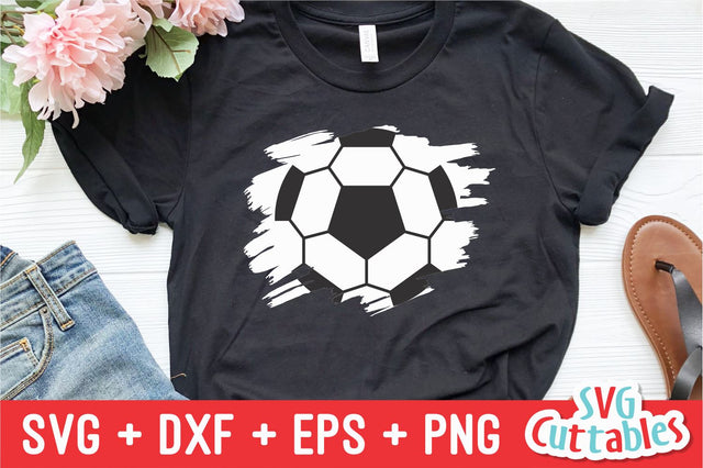 Soccer Paint Stroke SVG Svg Cuttables 