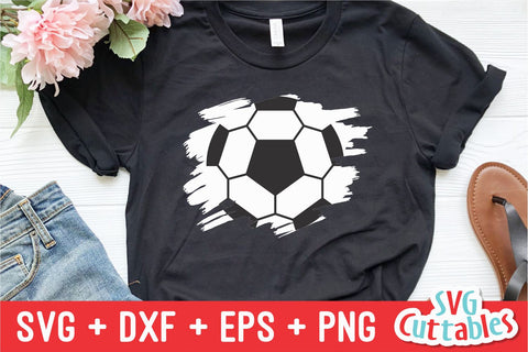 Soccer Paint Stroke SVG Svg Cuttables 