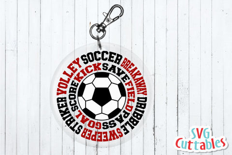 Soccer Round Subway Art SVG Svg Cuttables 
