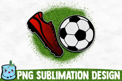 Soccer Sublimation Design Sublimation MintyMarshmallows 