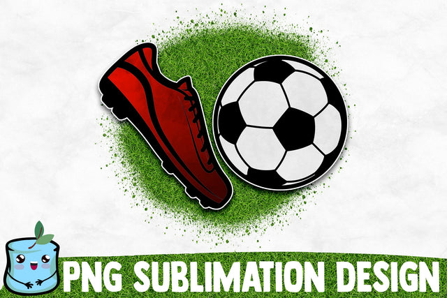 Soccer Sublimation Design Sublimation MintyMarshmallows 