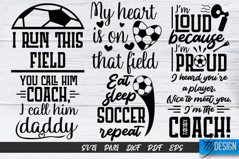 Soccer SVG Bundle | Football SVG | SVG Design SVG Fly Design 