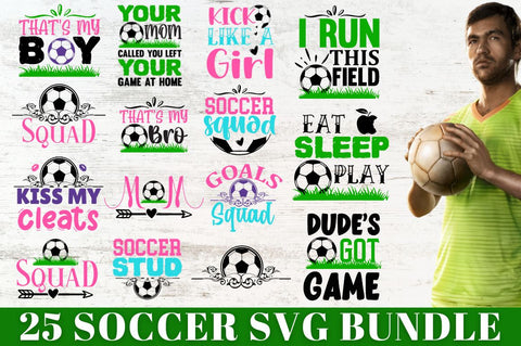 Soccer SVG Bundle SVG Designangry 