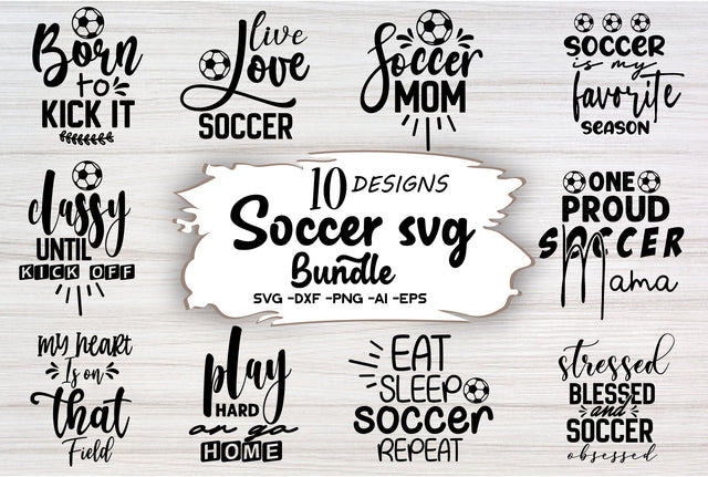 Soccer SVG Bundle SVG Nbd161 