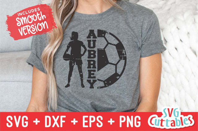 Soccer svg Cut File - Soccer Template - Girls Soccer - Soccer Template 0022 - svg - eps - dxf - png - Silhouette - Cricut - Digital File SVG Svg Cuttables 
