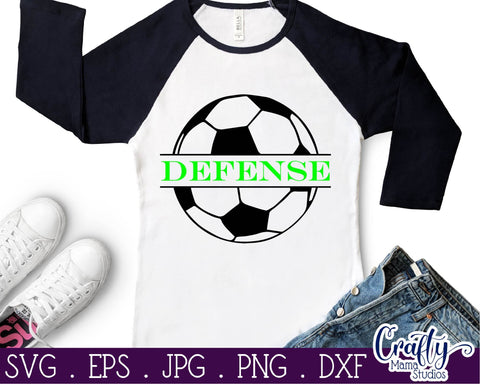 Soccer Svg - Defense SVG Crafty Mama Studios 