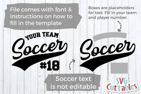 Soccer SVG | Soccer Template 0039 | Shirt Design SVG Svg Cuttables 