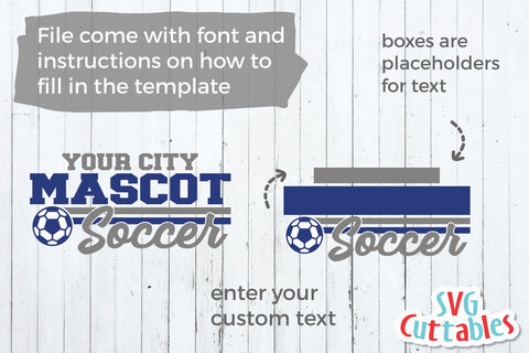 Soccer Template 0014 SVG Svg Cuttables 