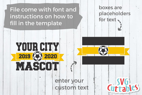 Soccer Template 007 SVG Svg Cuttables 