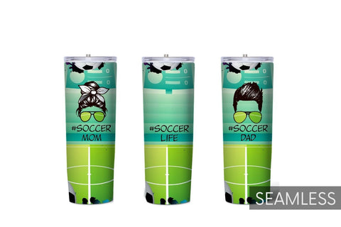 Soccer Tumbler Sublimation Bundle Sublimation SvgOcean 