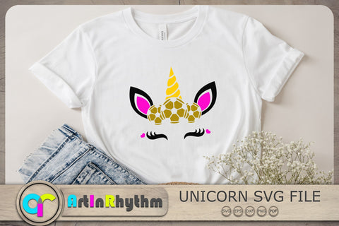 Soccer Unicorn Svg, Unicorn Svg, Unicorn Face Svg SVG Artinrhythm shop 
