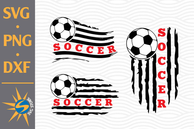 Soccer US Flag SVG, PNG, DXF Digital Files Include SVG SVGStoreShop 