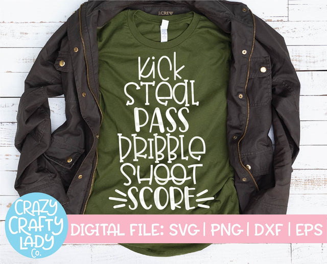 Soccer Words | SVG Cut File SVG Crazy Crafty Lady Co. 