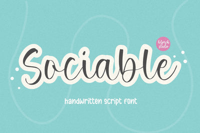 Sociable Font Font Balpirick 