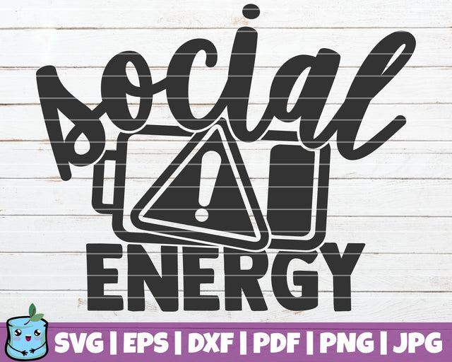 Social Energy SVG MintyMarshmallows 