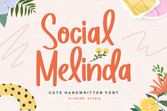 Social Melinda Font Allouse.Studio 