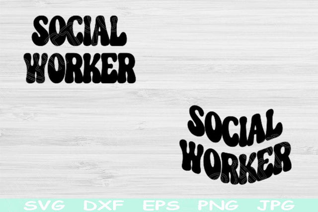 Social Worker Svg Dxf Png Cut File, Social Work Svg, Social Services Svg Files For Cricut, Social Worker Gift Svg Silhouette Digital Designs SVG TiffsCraftyCreations 