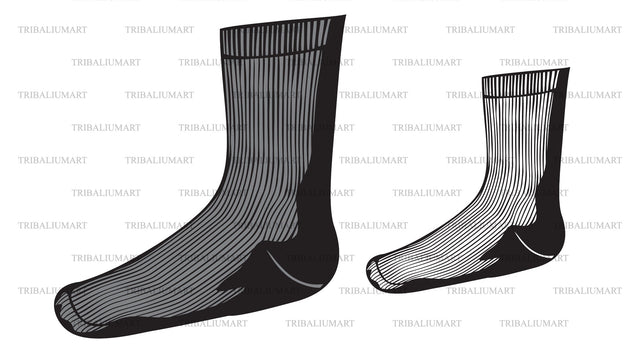 Sock SVG TribaliumArtSF 