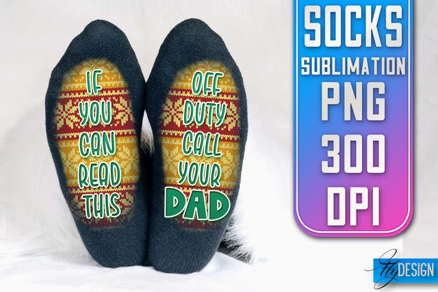 Socks Quotes Sublimation | PNG Design | Family Design Sublimation Fly Design 