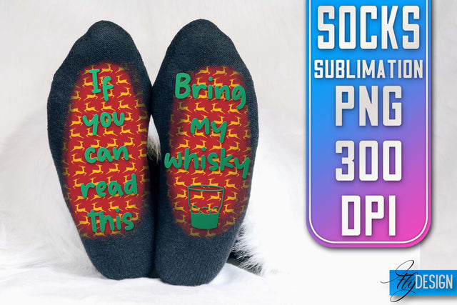Socks Quotes Sublimation | PNG Design | Family Design Sublimation Fly Design 