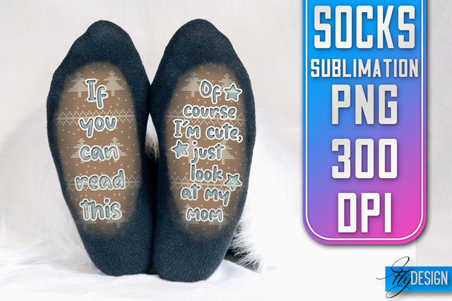 Socks Quotes Sublimation | PNG Design | Family Design Sublimation Fly Design 