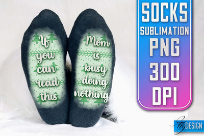 Socks Quotes Sublimation | PNG Design | Family Design Sublimation Fly Design 