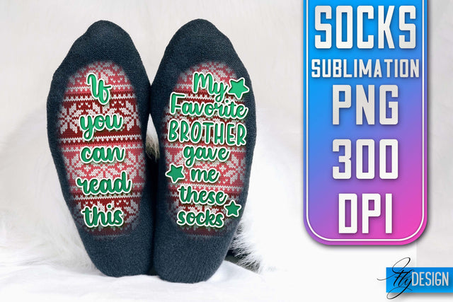 Socks Quotes Sublimation | PNG Design | Family Design Sublimation Fly Design 