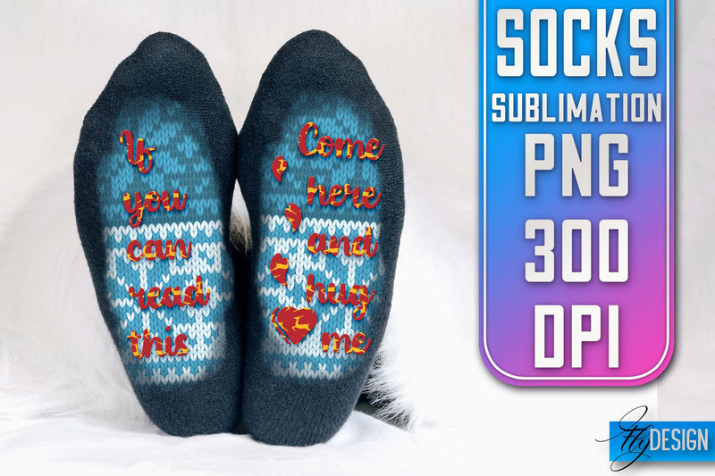Socks Quotes Sublimation | PNG Design | Family Design Sublimation Fly Design 