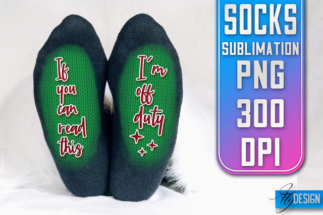 Socks Quotes Sublimation | PNG Design | Family Design Sublimation Fly Design 