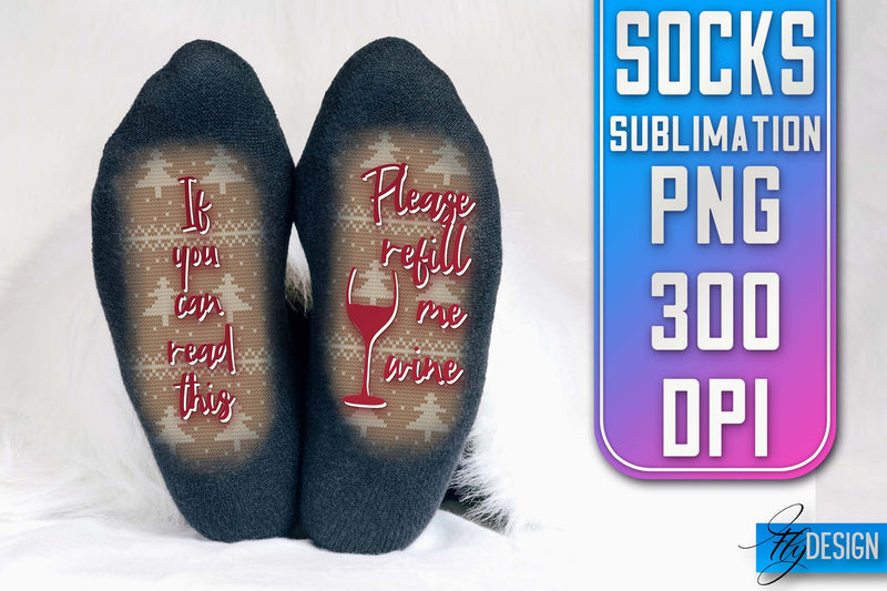 Socks Quotes Sublimation | PNG Design | Family Design Sublimation Fly Design 