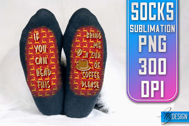 Socks Quotes Sublimation | PNG Design | Family Design Sublimation Fly Design 