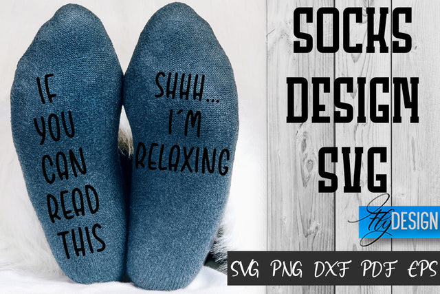 Socks SVG Design | Funny Quotes SVG Design | Socks Sarcastic Quotes SVG SVG Fly Design 