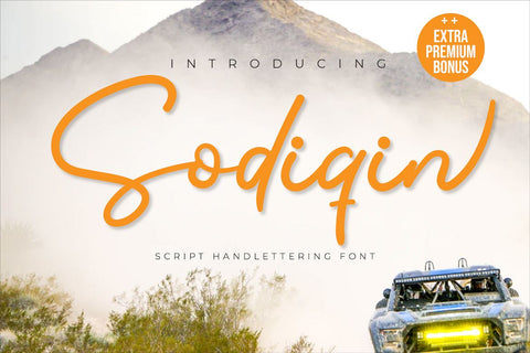 Sodiqin Font twinletter 