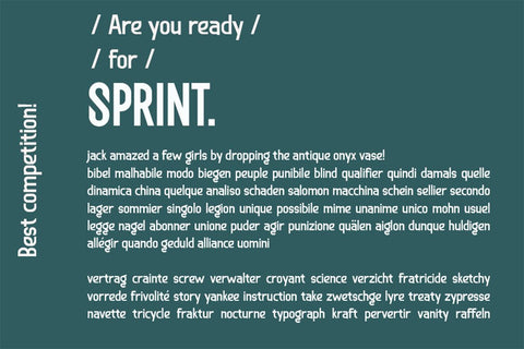 Soegja Font twinletter 