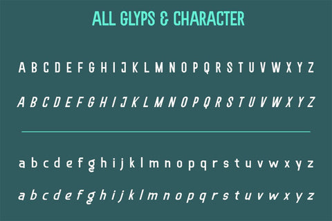 Soegja Font twinletter 