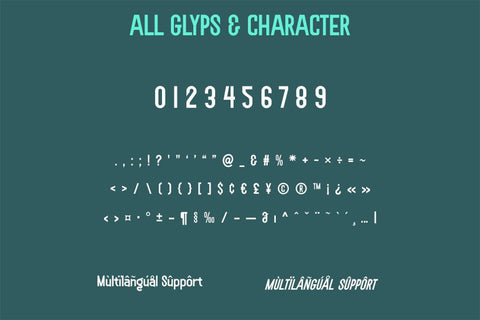 Soegja Font twinletter 