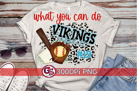 Softball and Leopard PNG for Sublimation Sublimation Greedy Stitches 