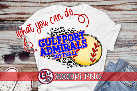 Softball and Leopard PNG for Sublimation Sublimation Greedy Stitches 