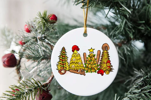 Softball Christmas Tree PNG Sublimation Sublimation LAM HOANG THUY 