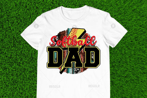 softball dad Sublimation Design Sublimation Regulrcrative 