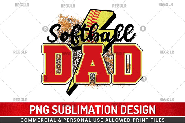 softball dad Sublimation Regulrcrative 
