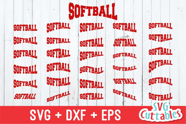 Softball Layouts SVG Svg Cuttables 