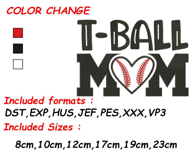 Softball Mom, Sport Mom Gift, Baseball Embroidery, Softball Embroidery, Mom Embroidery, Summer Sports Embroidery/Applique DESIGNS SVG Digital Designer 