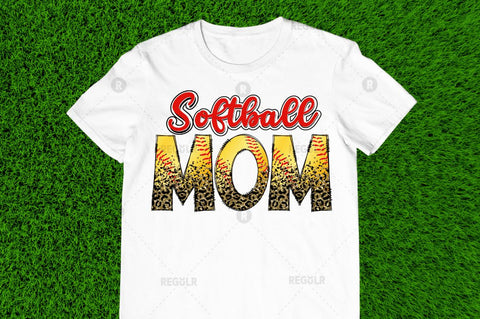 Softball mom Sublimation Design Sublimation Regulrcrative 