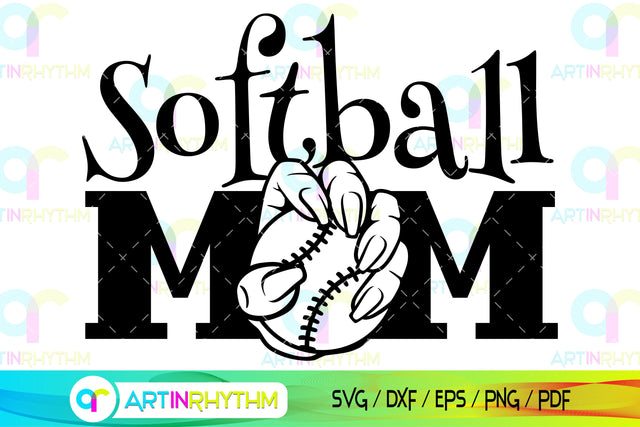 softball mom svg, ball games, sports svg SVG Artinrhythm shop 