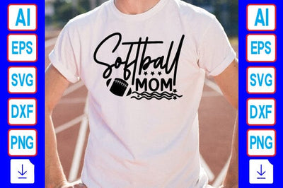 Softball Mom SVG Craftlabsvg24 