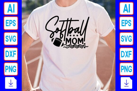 Softball Mom SVG Craftlabsvg24 