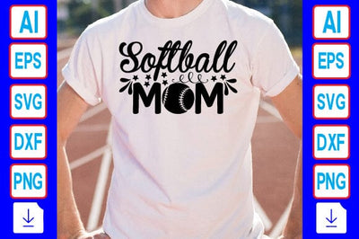 Softball Mom SVG Craftlabsvg24 